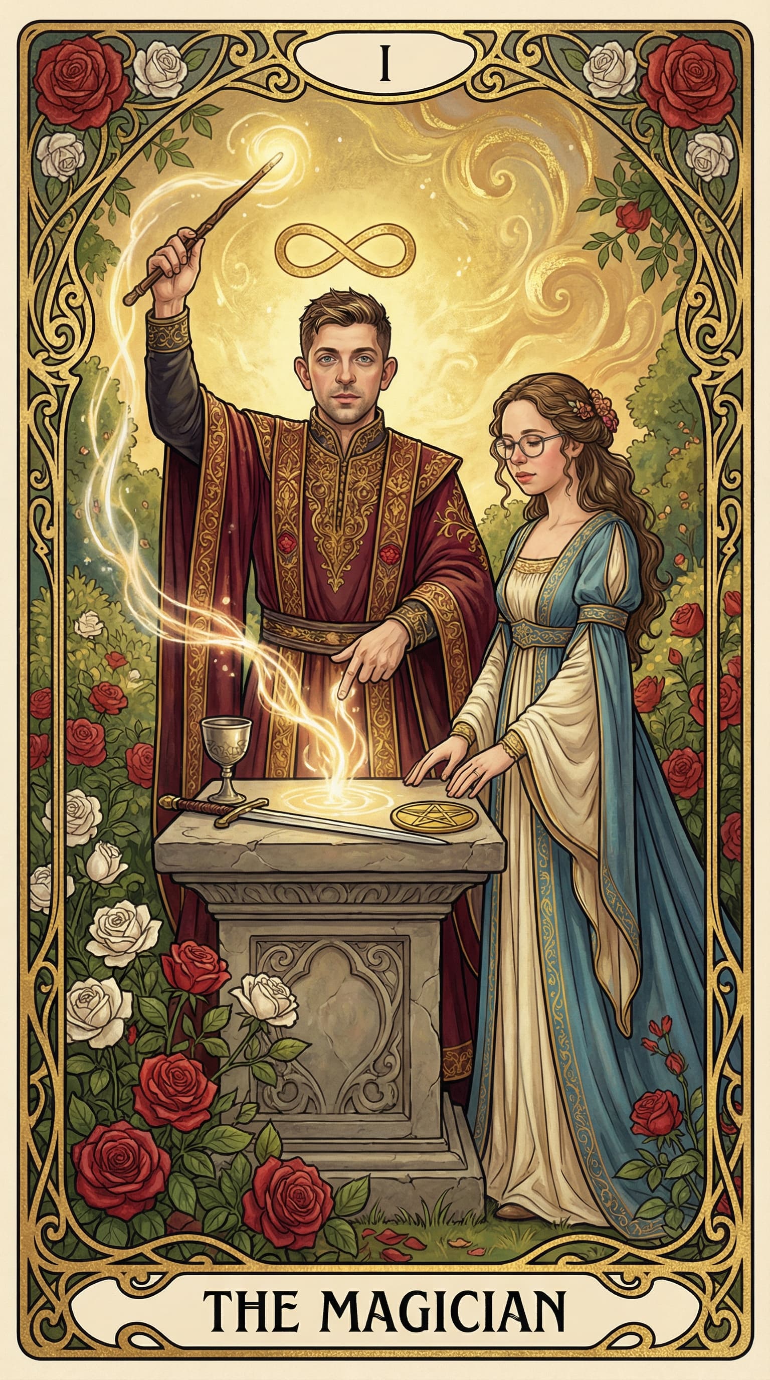 Elskende Tarot example 3