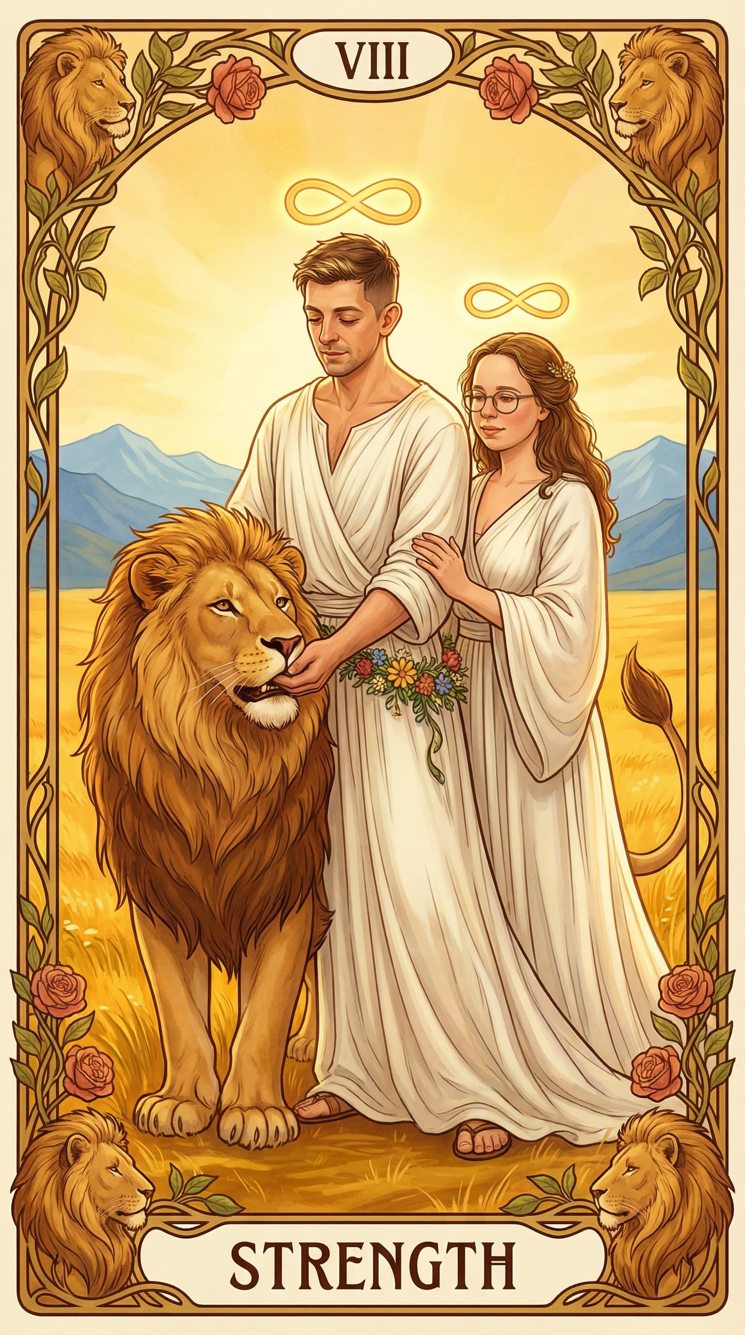 Lovers Tarot example 3