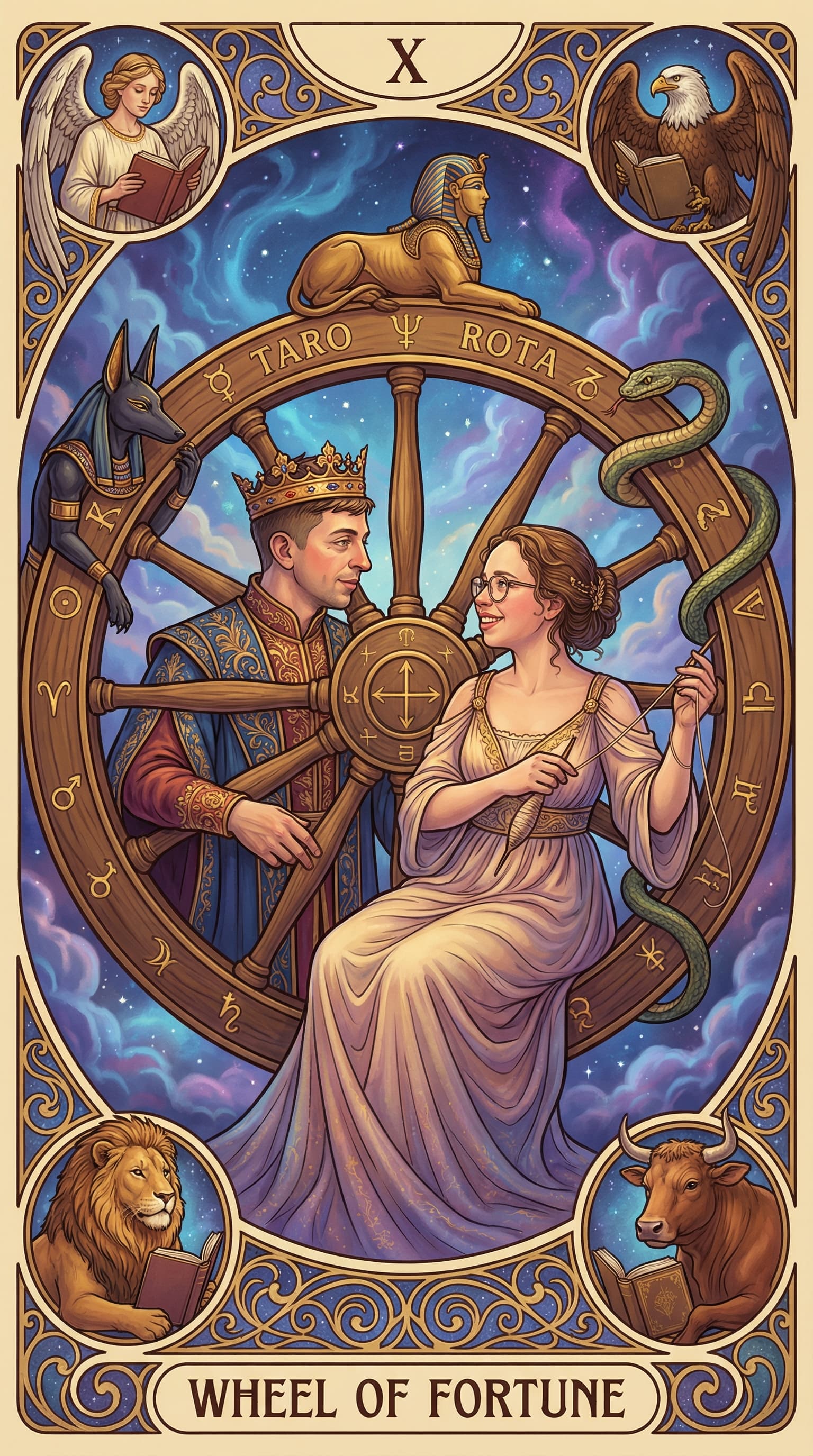 Elskende Tarot example 1