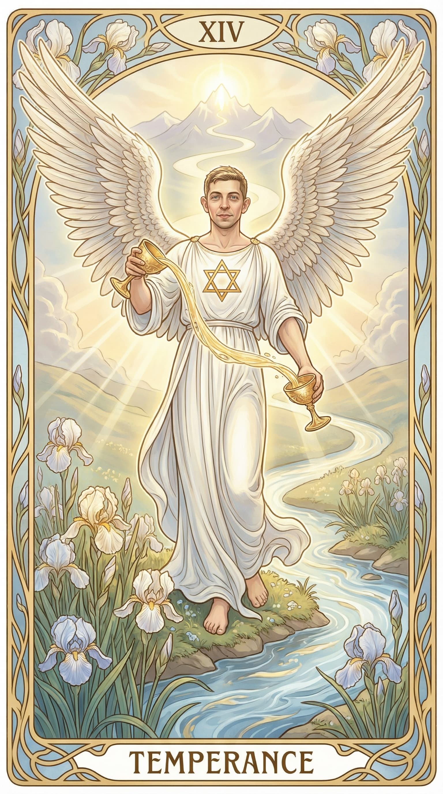 Älskandes tarot example 1