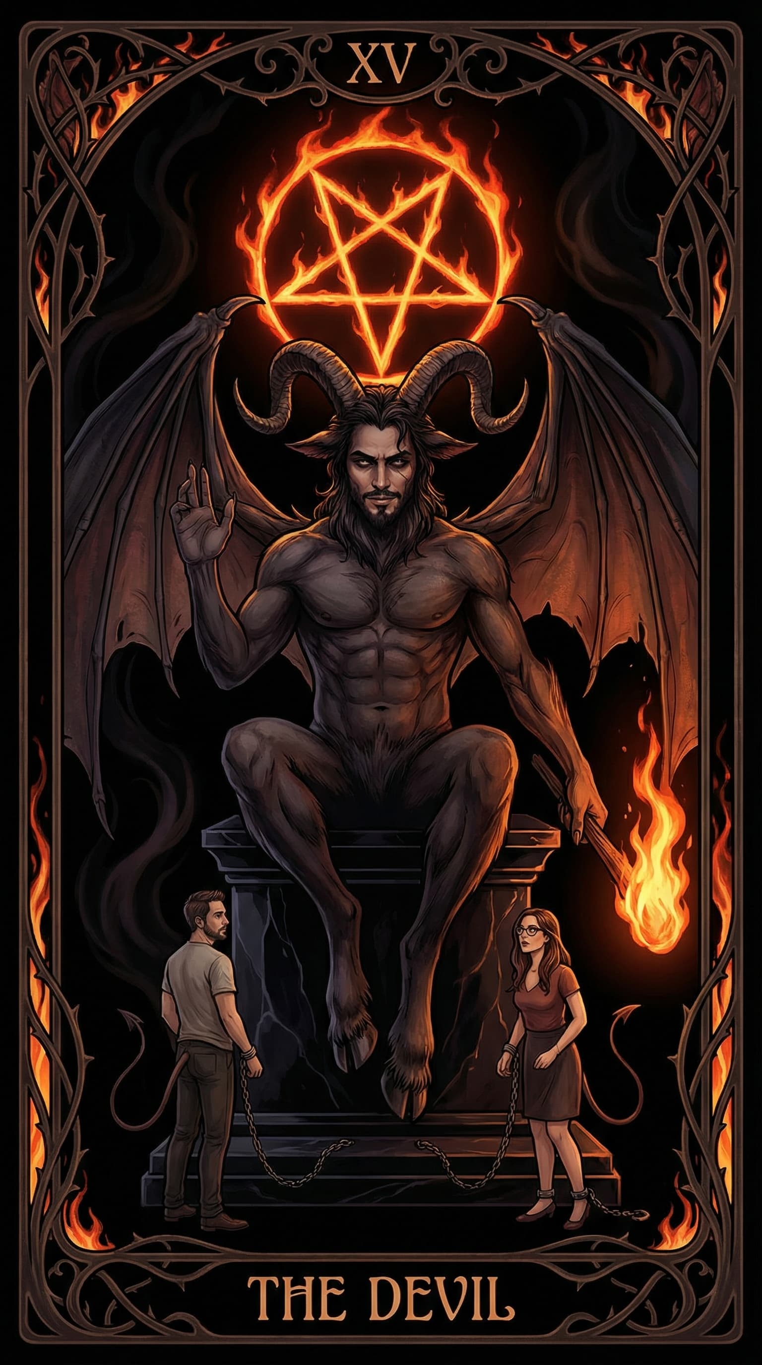 Lovers Tarot example 1