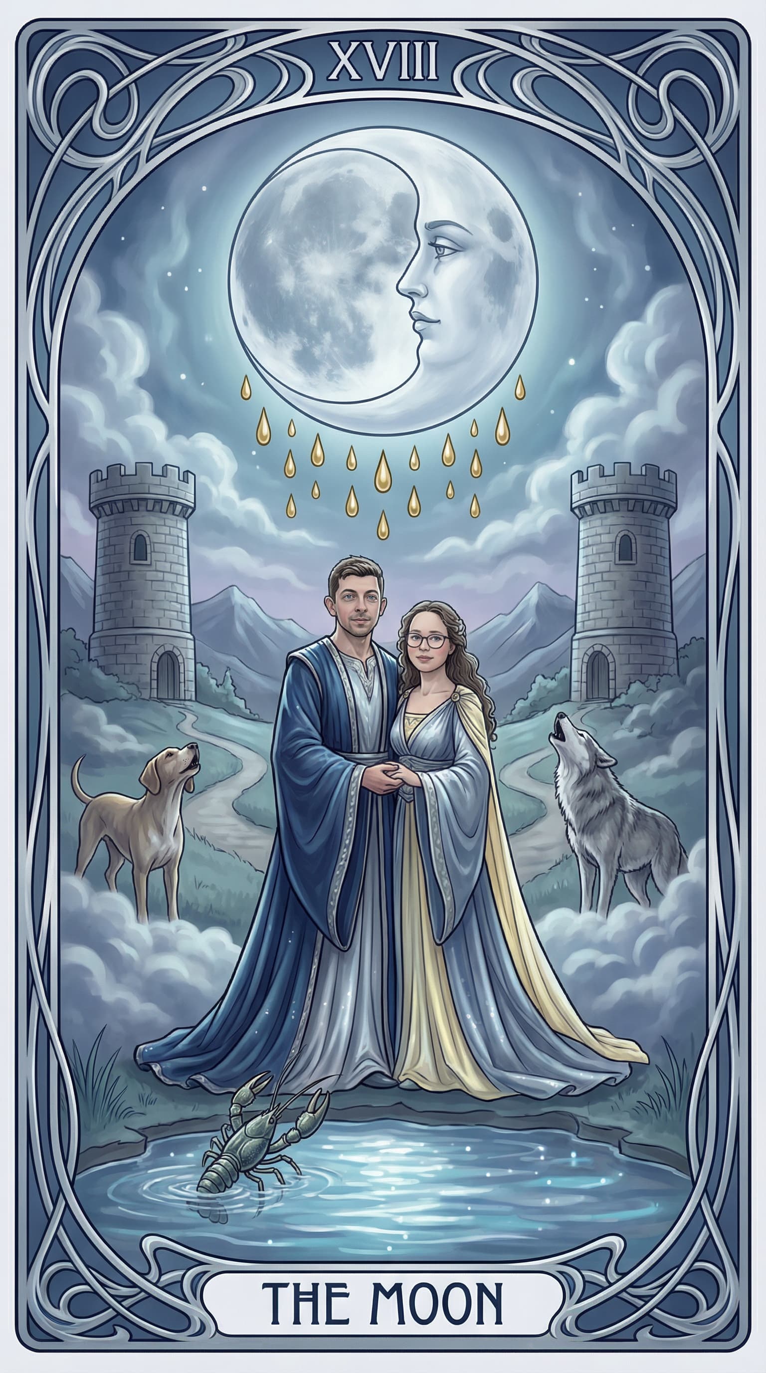 Älskandes tarot example 3