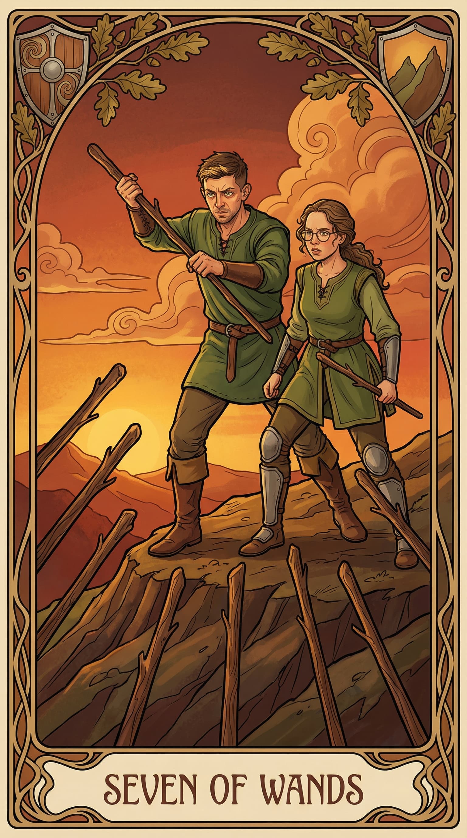 Tarot des Amoureux example 1