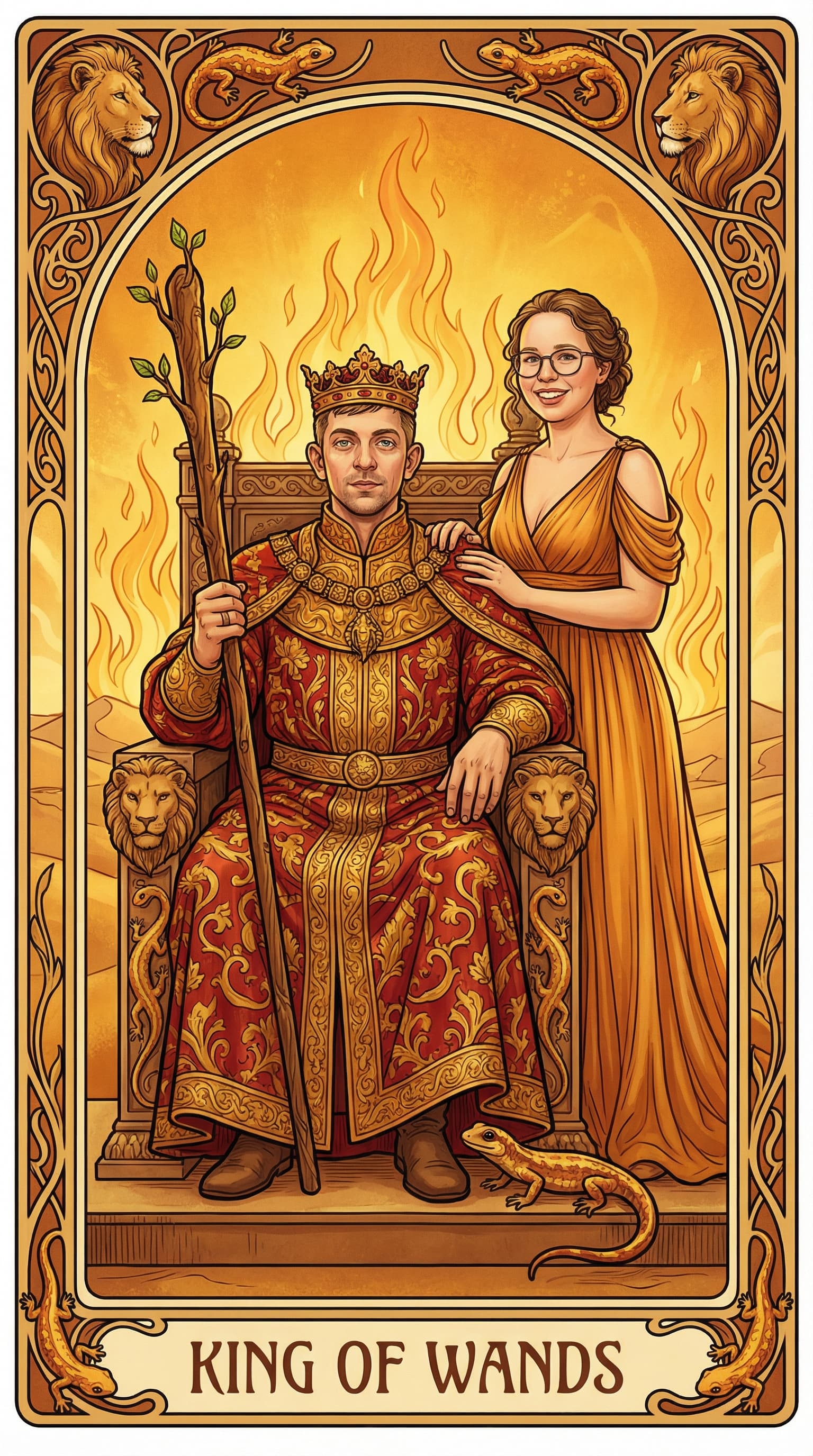 Elskende Tarot example 1