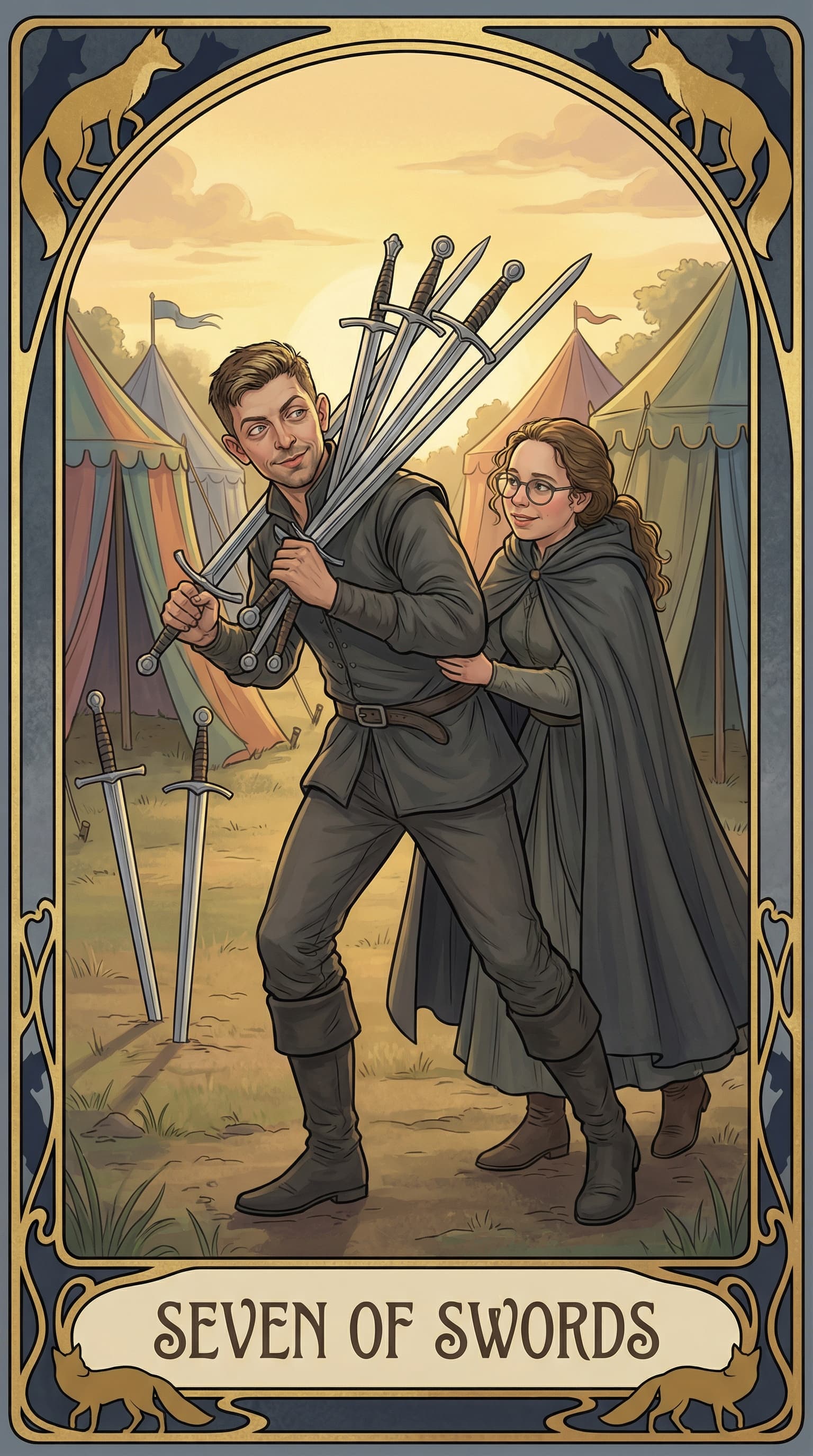 Elskende Tarot example 3
