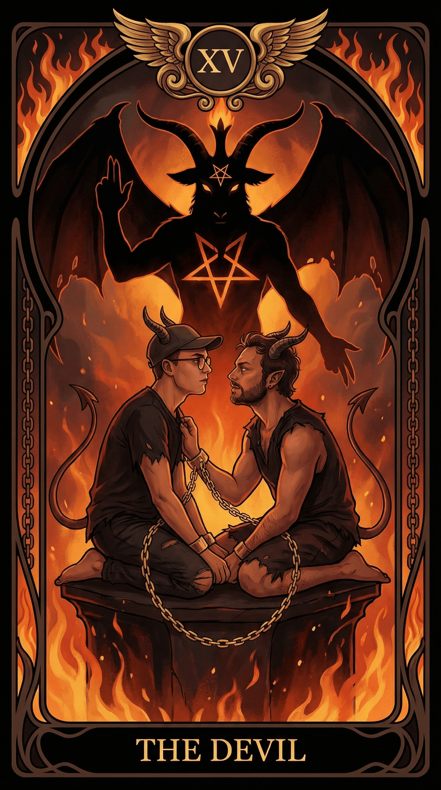 Elskende Tarot example 1