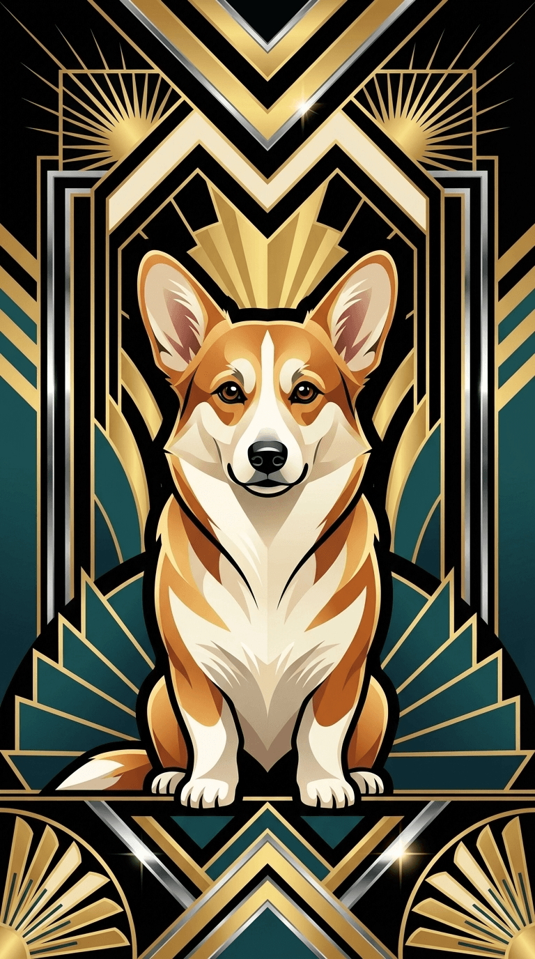 Huisdierportretkaarten example 1