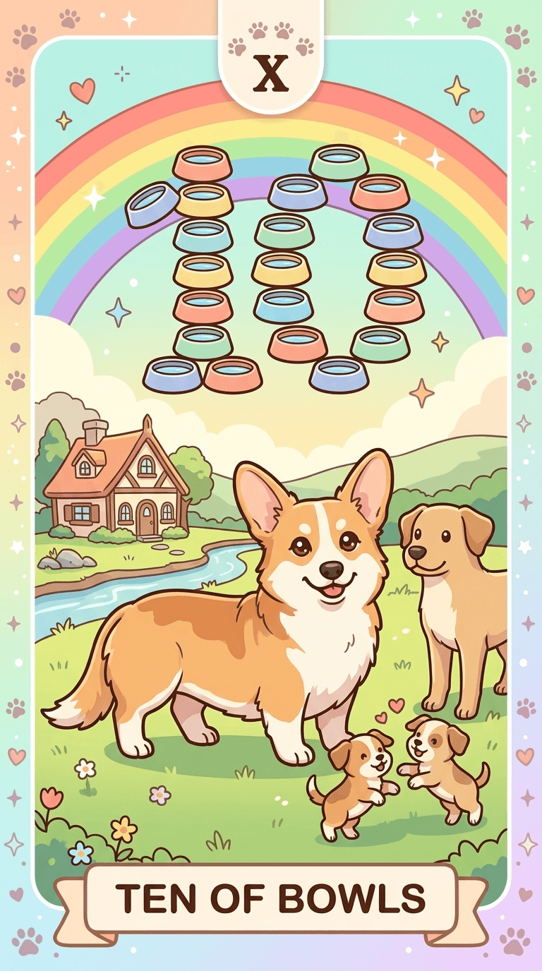 Purrs & Paws Pet Tarot example 1