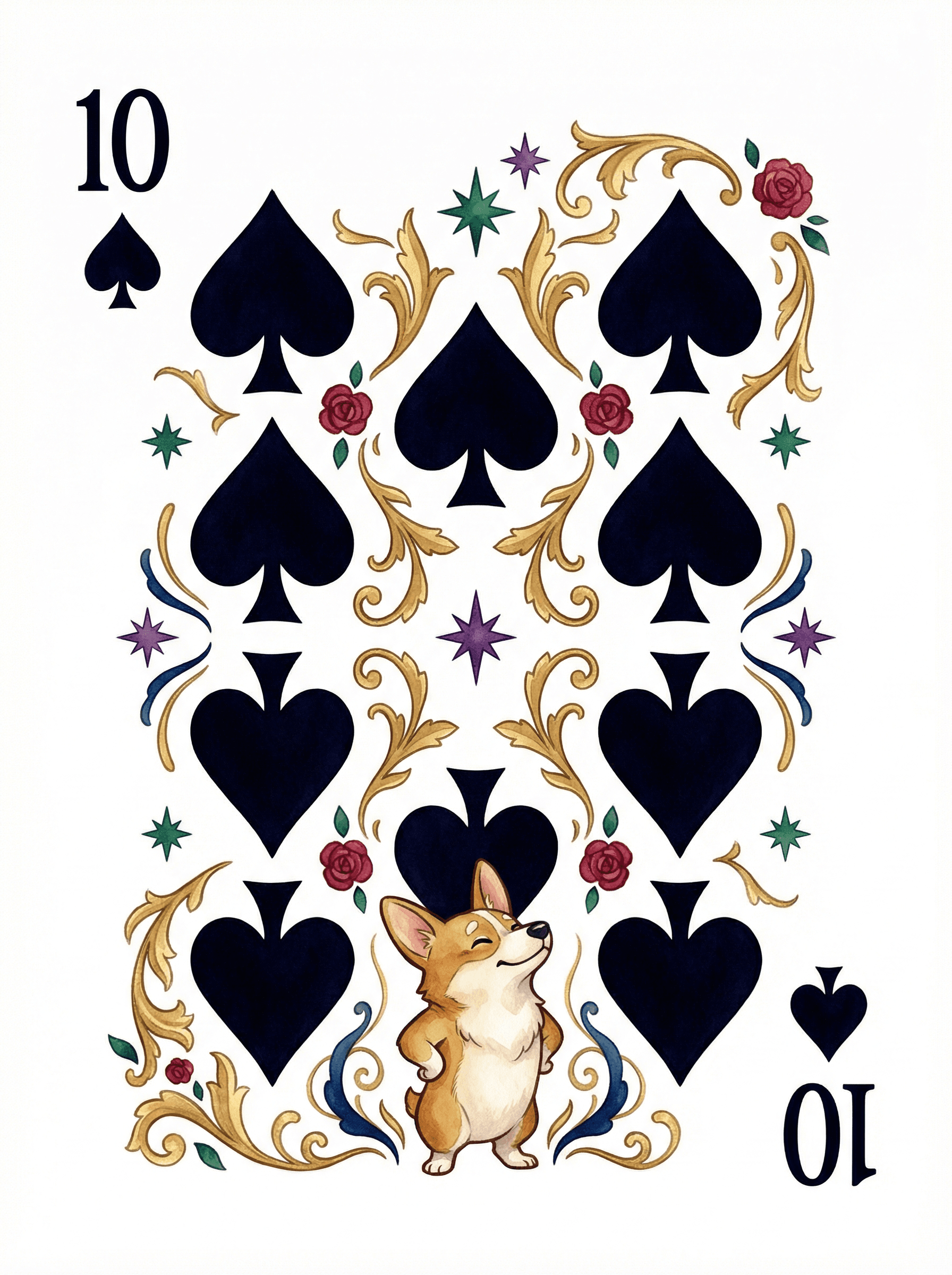 Spillekort example 3