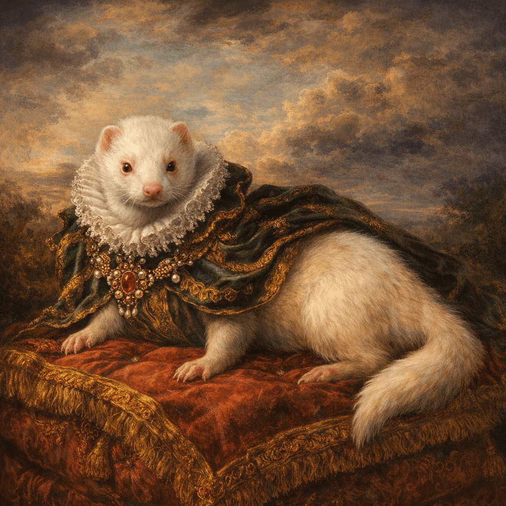 Noir portrait example