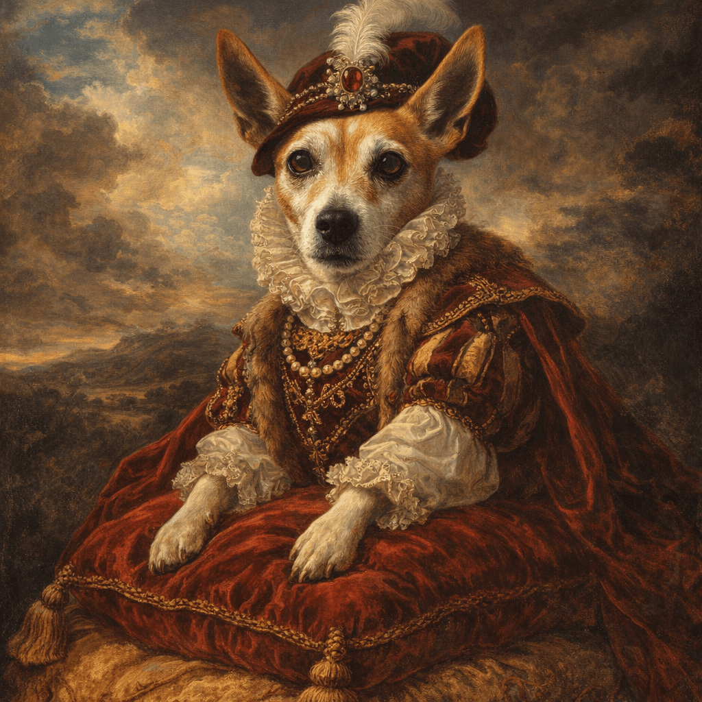 Noir portrait example