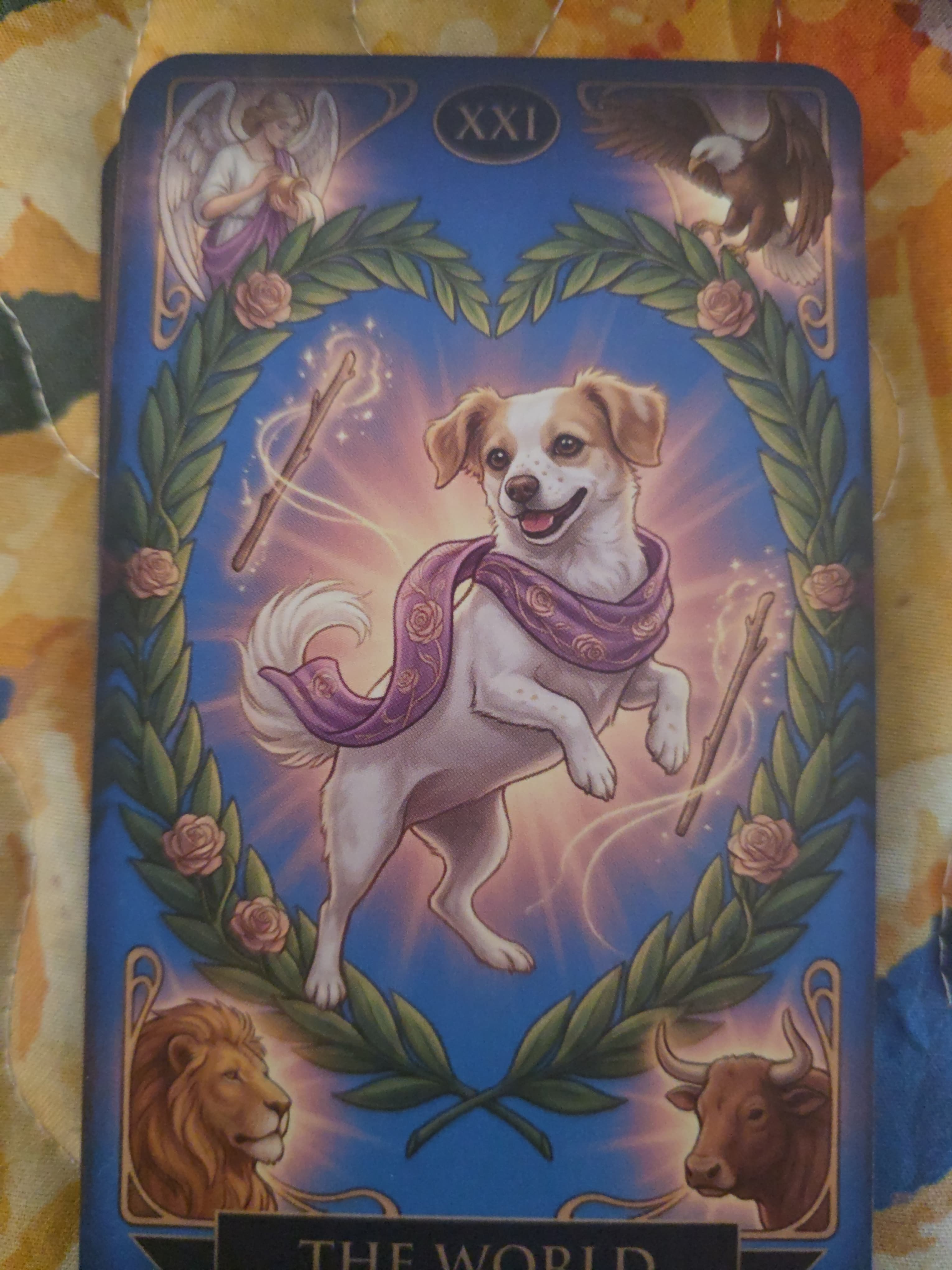 La photo d'un client présentant son jeu imprimé
