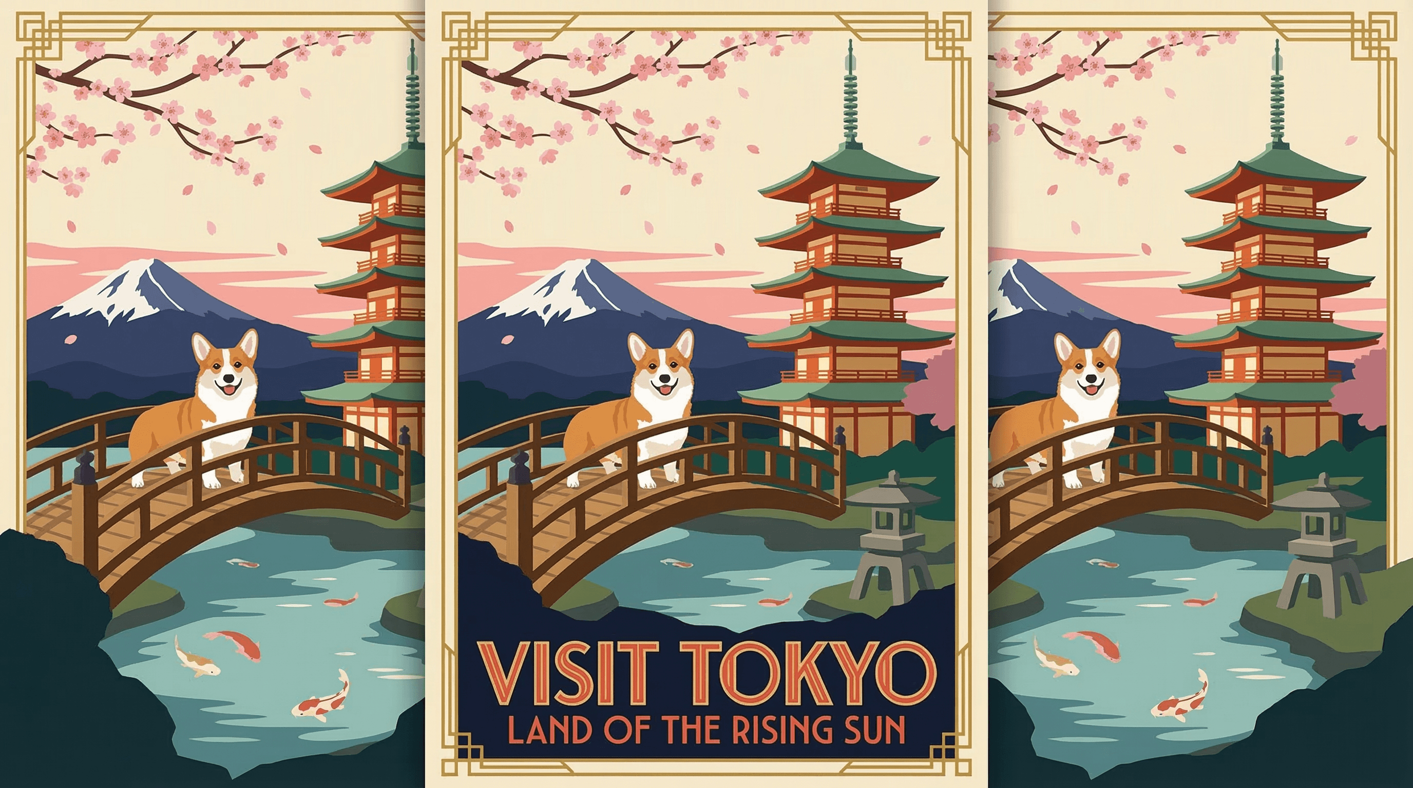 復古旅行海報 example 1