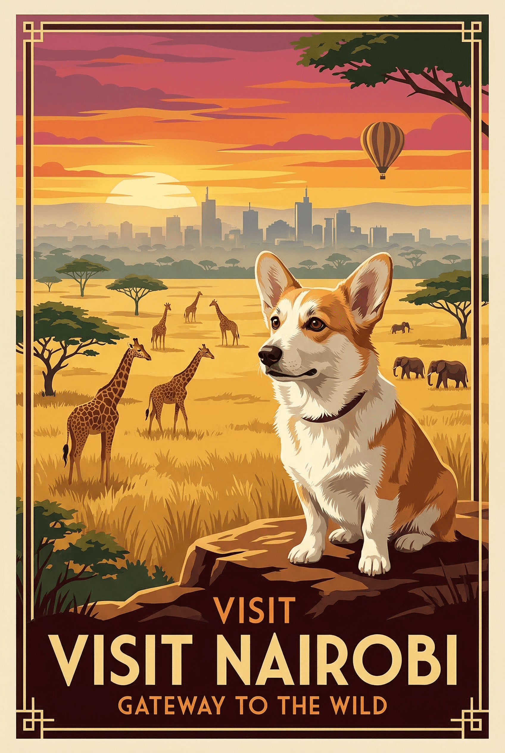 Vintage Travel Posters example 1