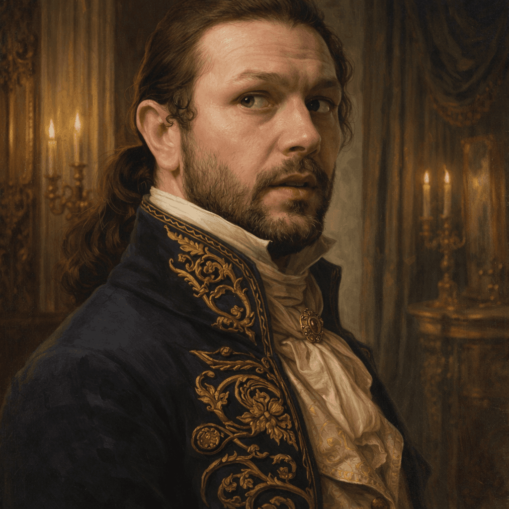 Noir portrait example