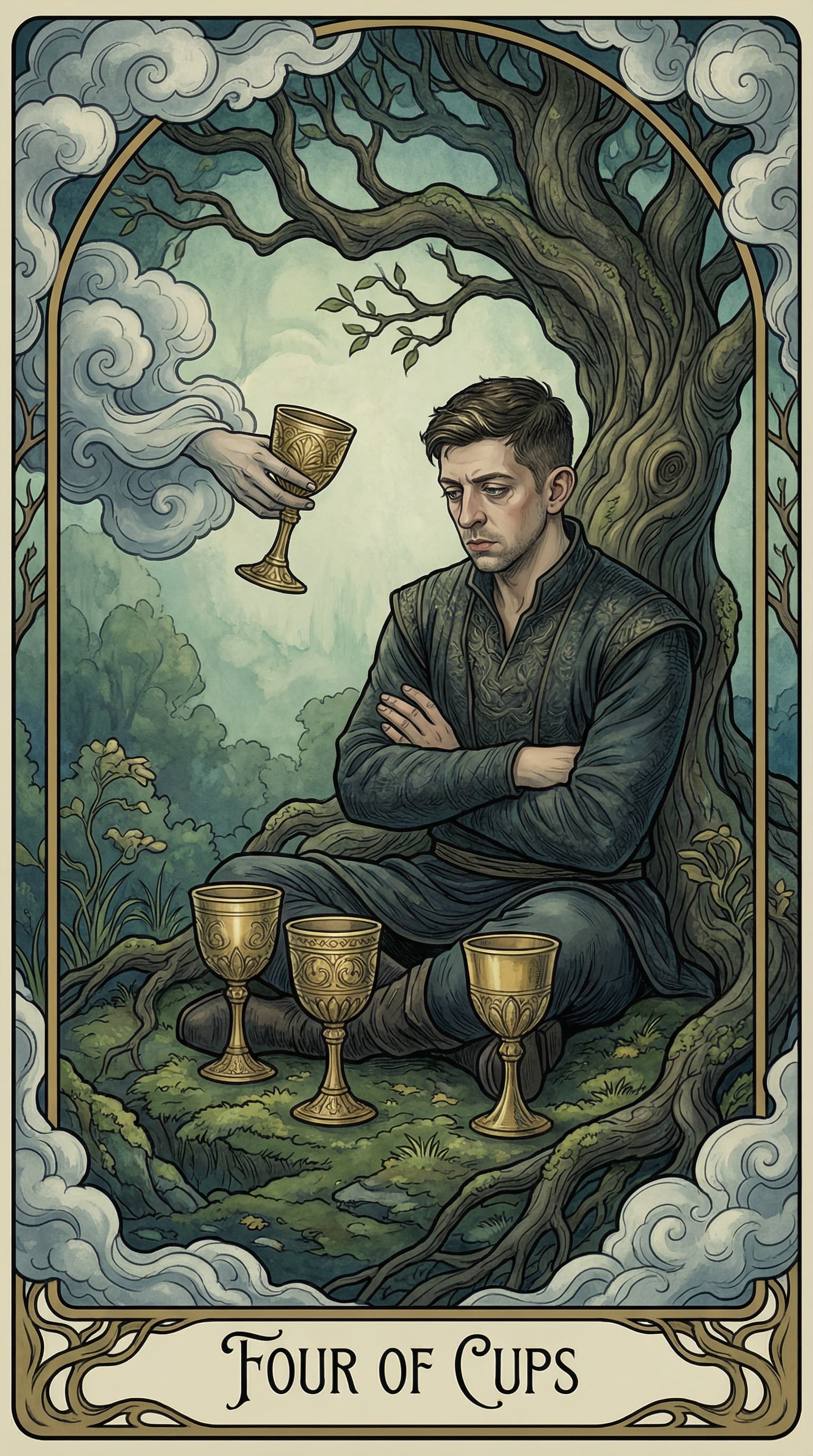 Lovers Tarot example 1