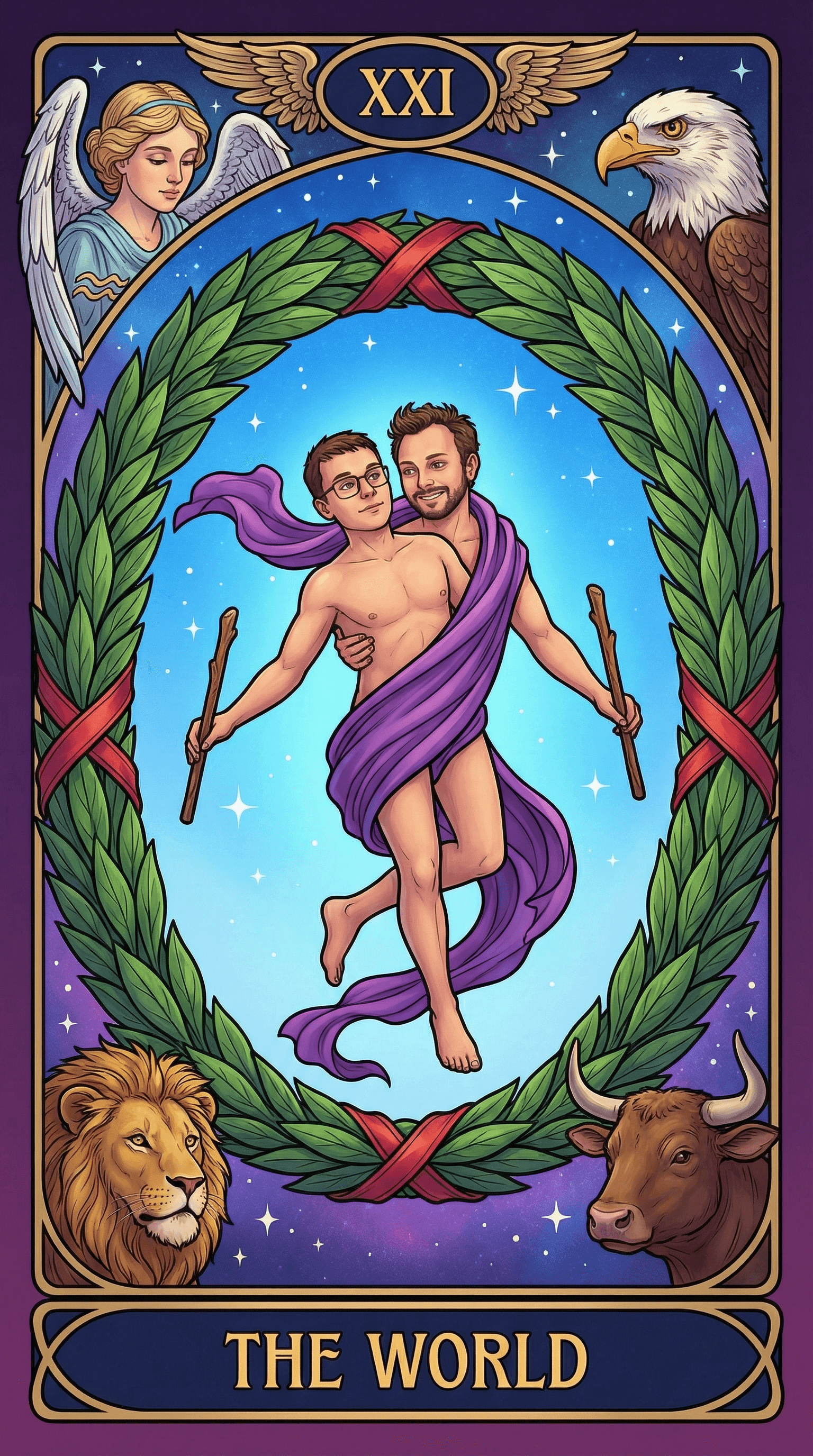 Lovers Tarot example 3