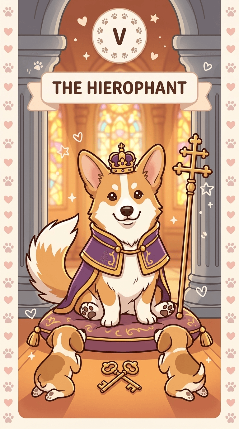 Purrs & Paws Pet Tarot example 2