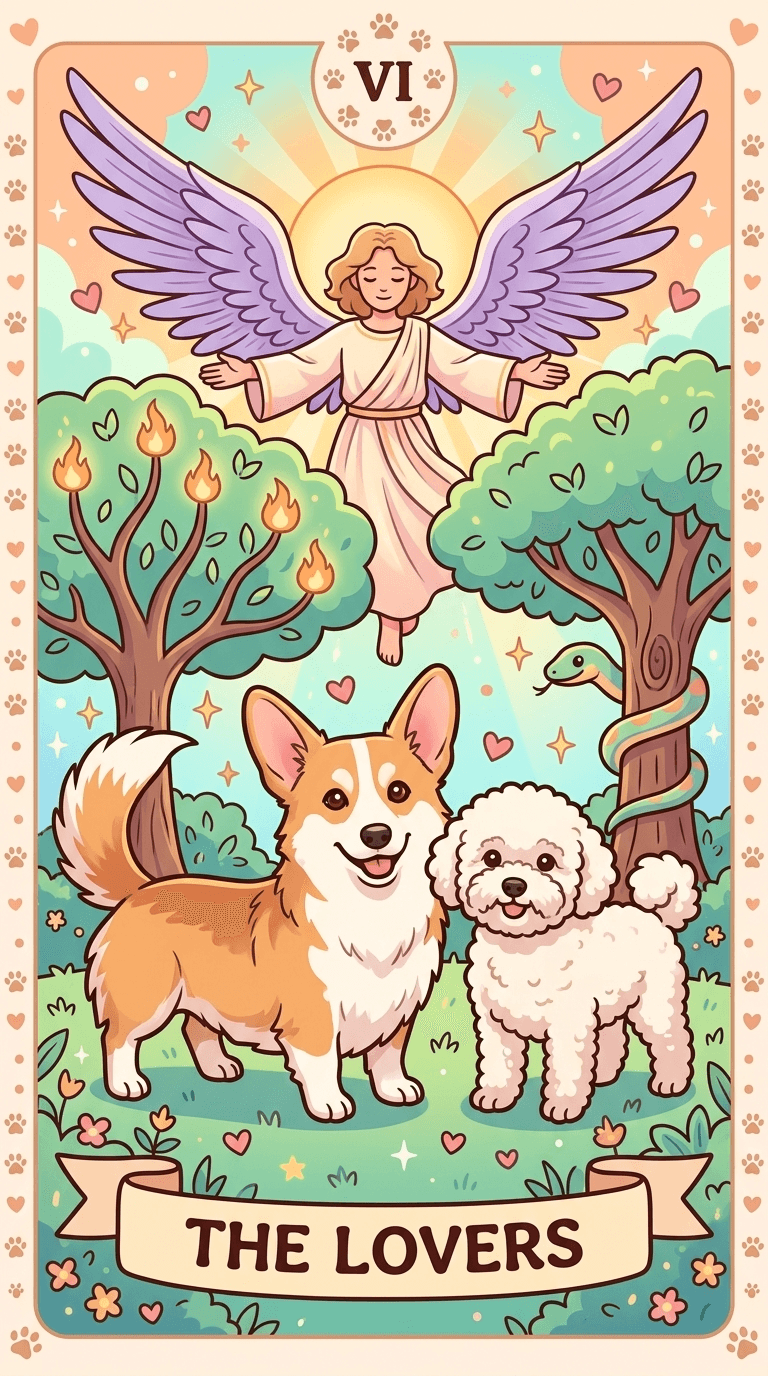 Purrs & Paws Pet Tarot example 3