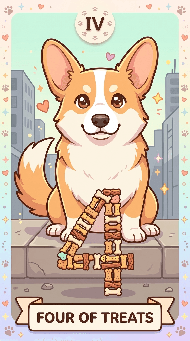 Purrs & Paws Pet Tarot example 1