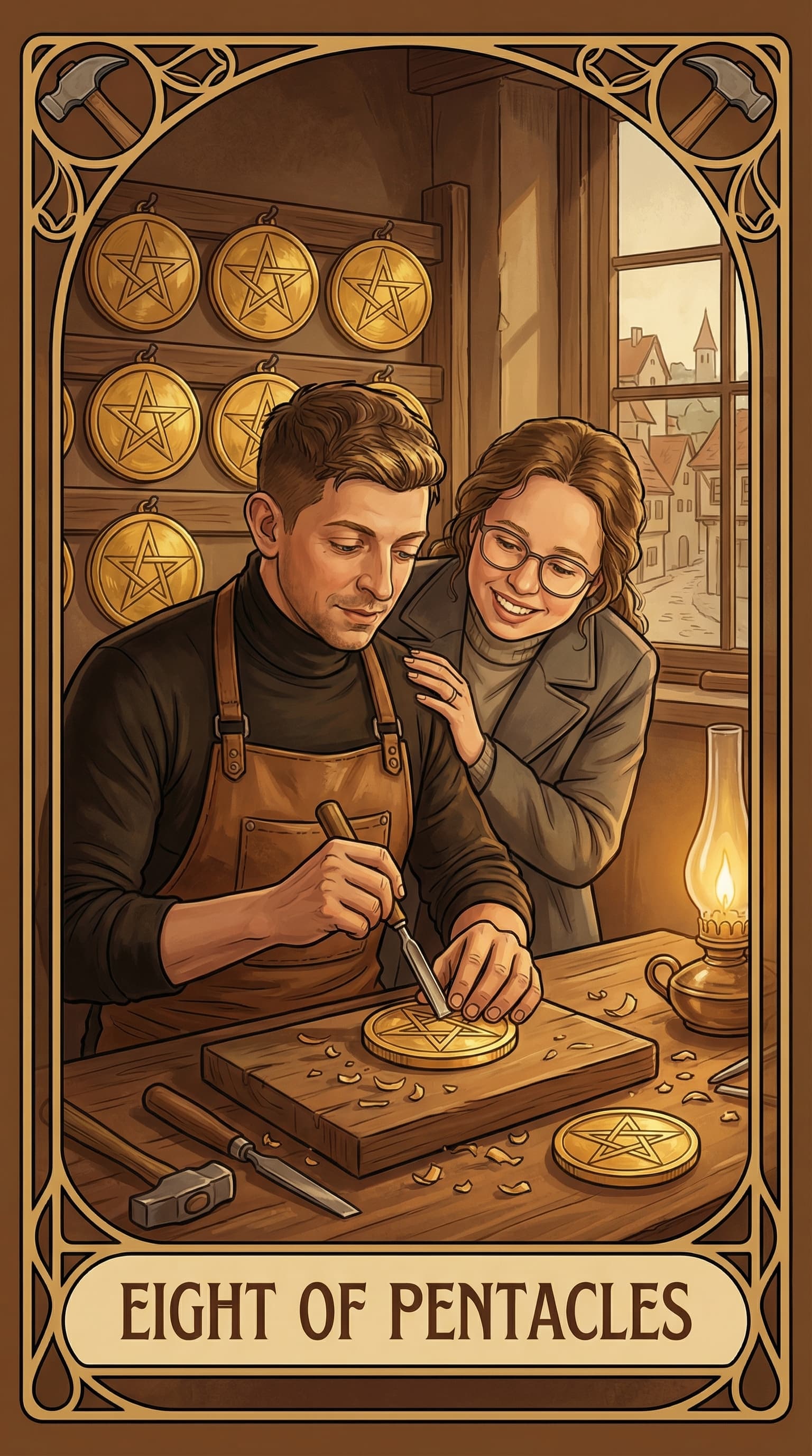 Lovers Tarot example 3