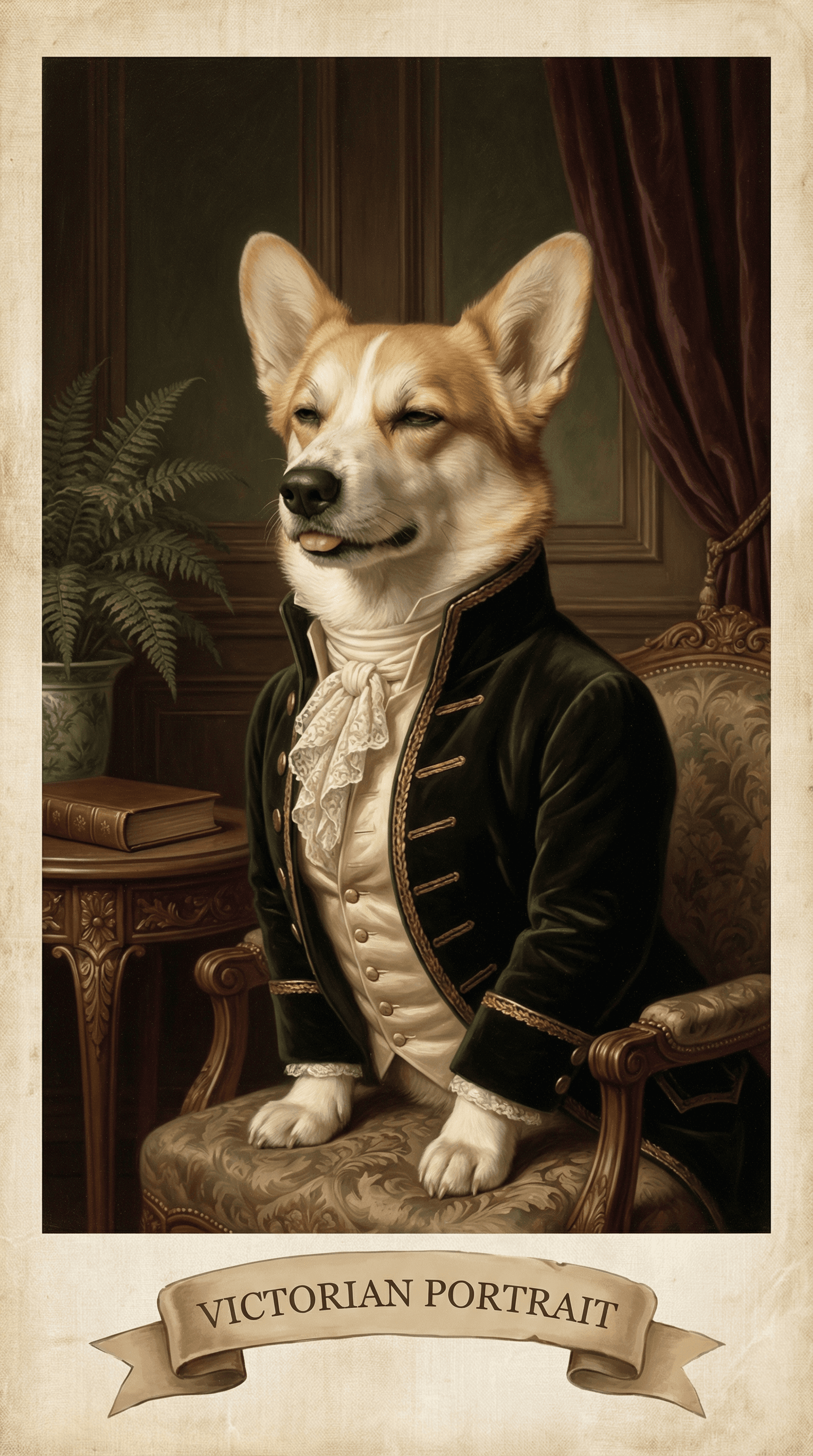 Pet Portrait Cards example 1