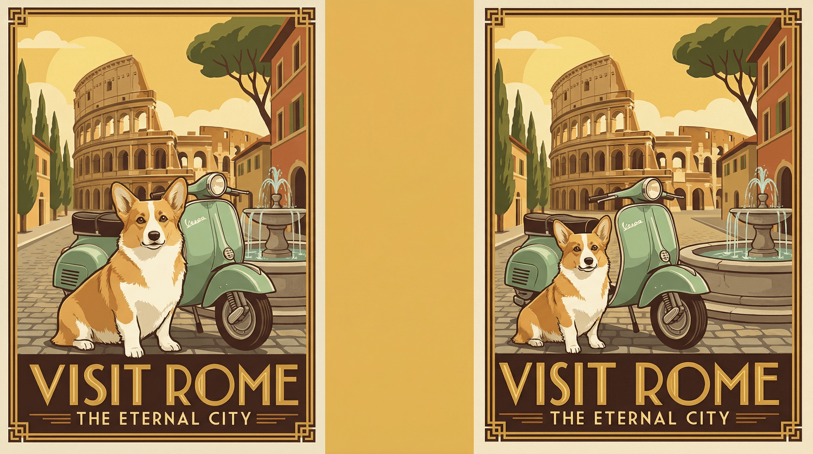 Vintage Travel Posters example 1